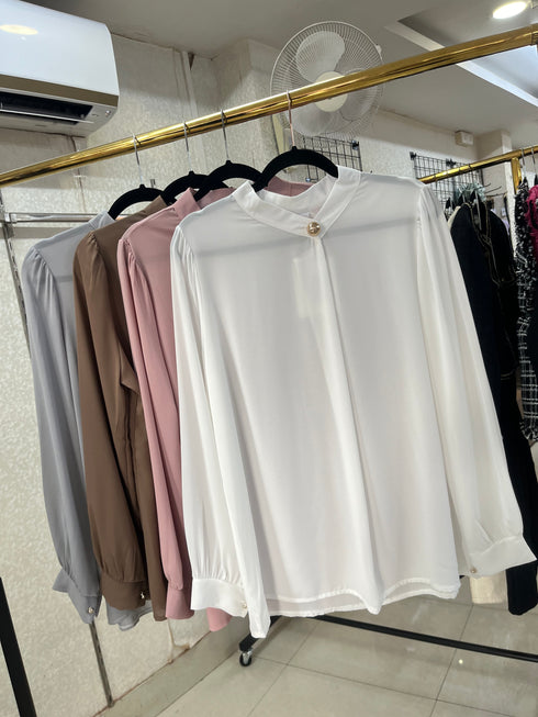 Casual See Through Tops
